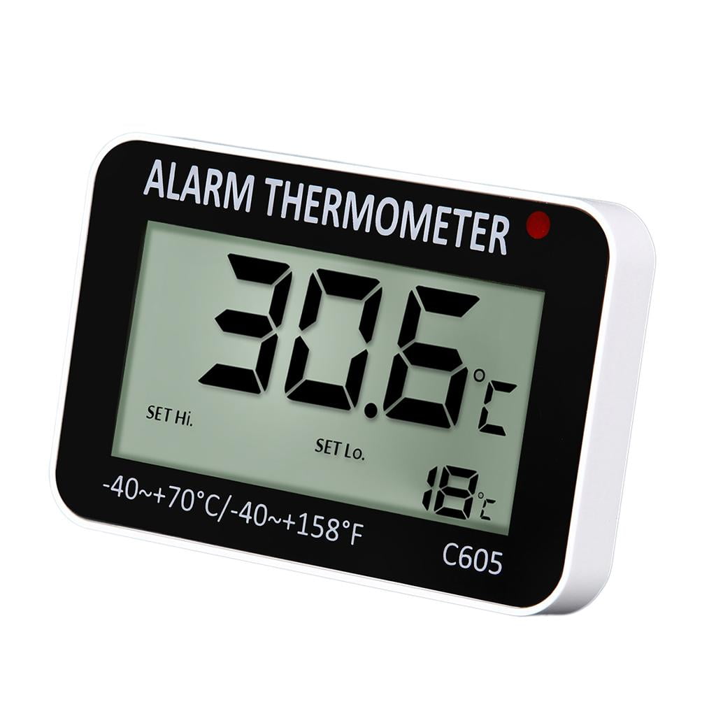 Indoor/Outdoor Digital LED Thermometer Hygrometer Meter Reptile