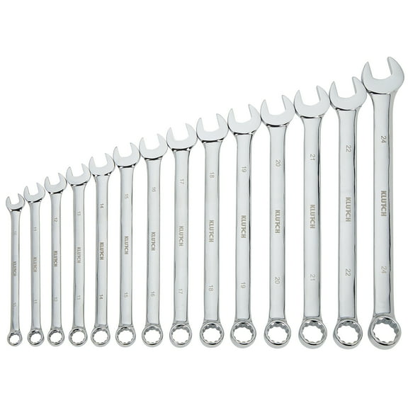 Klutch 14-Pc. Metric Extra-Long Wrench Set, Model# 34696A
