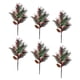 thumbnail image 5 of 6 Ramas De Frutos Rojos Artificiales De 16 Pulgadas Para Decoración Navideña, 5 of 9