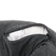 thumbnail image 4 of Cómoda almohada de viaje, portátil y ligera, rellena de emulsión para el cuello, ideal para avión, coche, tren. Gris oscuro, 4 of 6