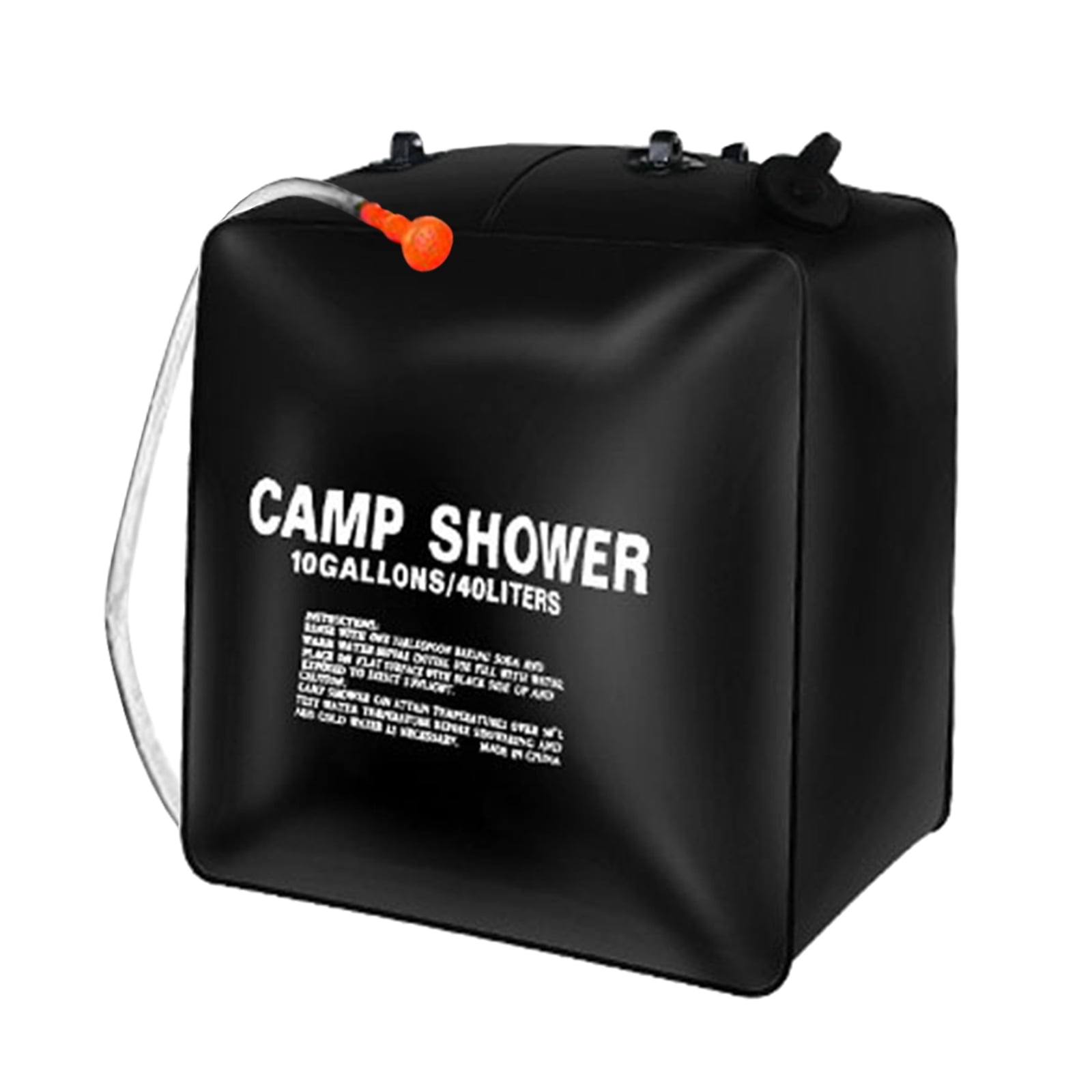 Portable Solar Shower Bag 10 gallons 40L Camping Shower Bag Outdoor