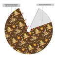 thumbnail image 2 of Pofeuu Autumn With Pumpkin Harvest Print Christmas Tree Skirt, Merry Christmas Skirt Xmas Tree Ornaments for Xmas Holiday Party Decorations-36", 2 of 7