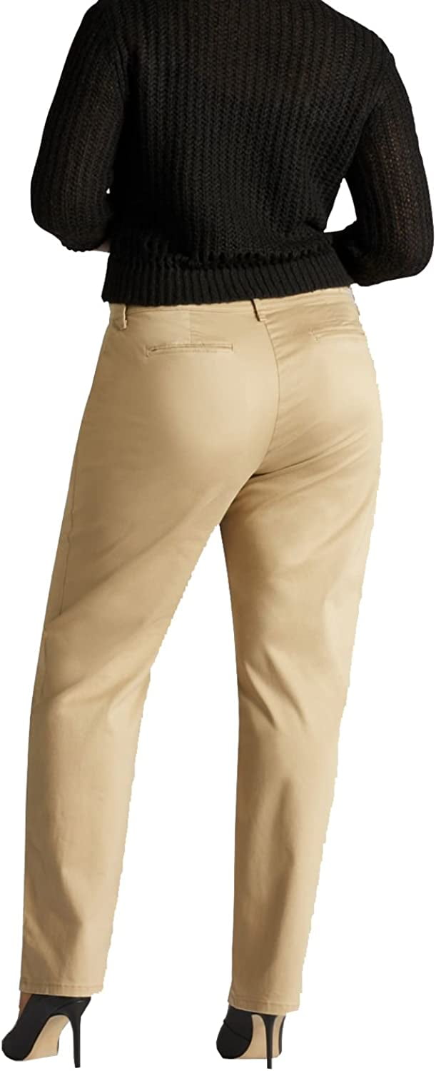 Lee Women's Plus Relaxed Fit Straight Leg Pants