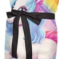 thumbnail image 5 of JSTEL Unicorn Rainbow Apron with 2 Pockets for Women Men Adjustable Garden Bib, 5 of 5