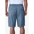 thumbnail image 4 of Boulder Creek By Kingsize Men's Big & Tall  Renegade 9" Full Elastic Waist Cargo Shorts, 4 of 5