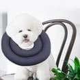 thumbnail image 3 of Collar de recuperación ajustable para mascotas Deja suave después de la cirugía Agua cómoda Gris XL jinwen collar de recuperación para gatos, 3 of 7