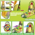 thumbnail image 2 of Set de juego para lanzar pufs con forma de dinosaurio 3 en 1 de Unanscre para niños, 2 of 7