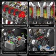 thumbnail image 4 of Juego de bloques de construcción Mould King, kit de maquetas de motor V8, 2718 unidades, 4 of 6