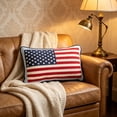 thumbnail image 5 of 4th of July Decorations Patriotic Pillows, July 4th American Flag Decor Throw Pillows for Couch, Lumbar Decorative Pillows for Bed, Living Room, Outdoor, 15 X 9 Inch, 5 of 7