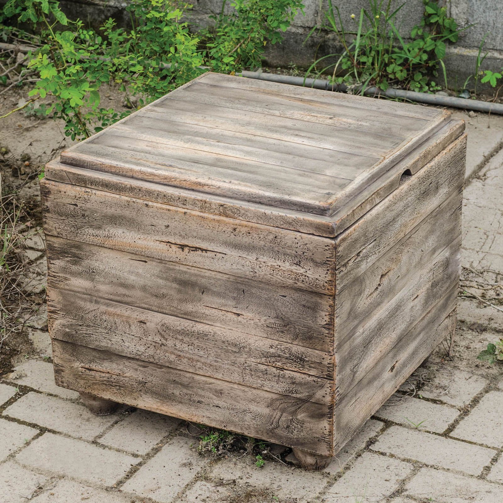 Uttermost Avner Wooden Cube Accent Table Uttermost Avner Wooden Cube Accent Table