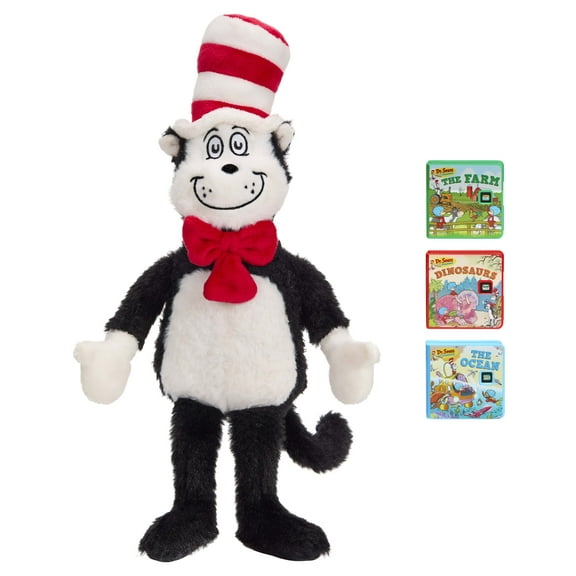 Little Tikes Story Dreamers Cat in the Hat Plush, Story Books, Audio Toy Gift, Toddlers, Ages 2-5