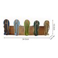thumbnail image 3 of Llavero de madera montado en la pared, 3 of 5