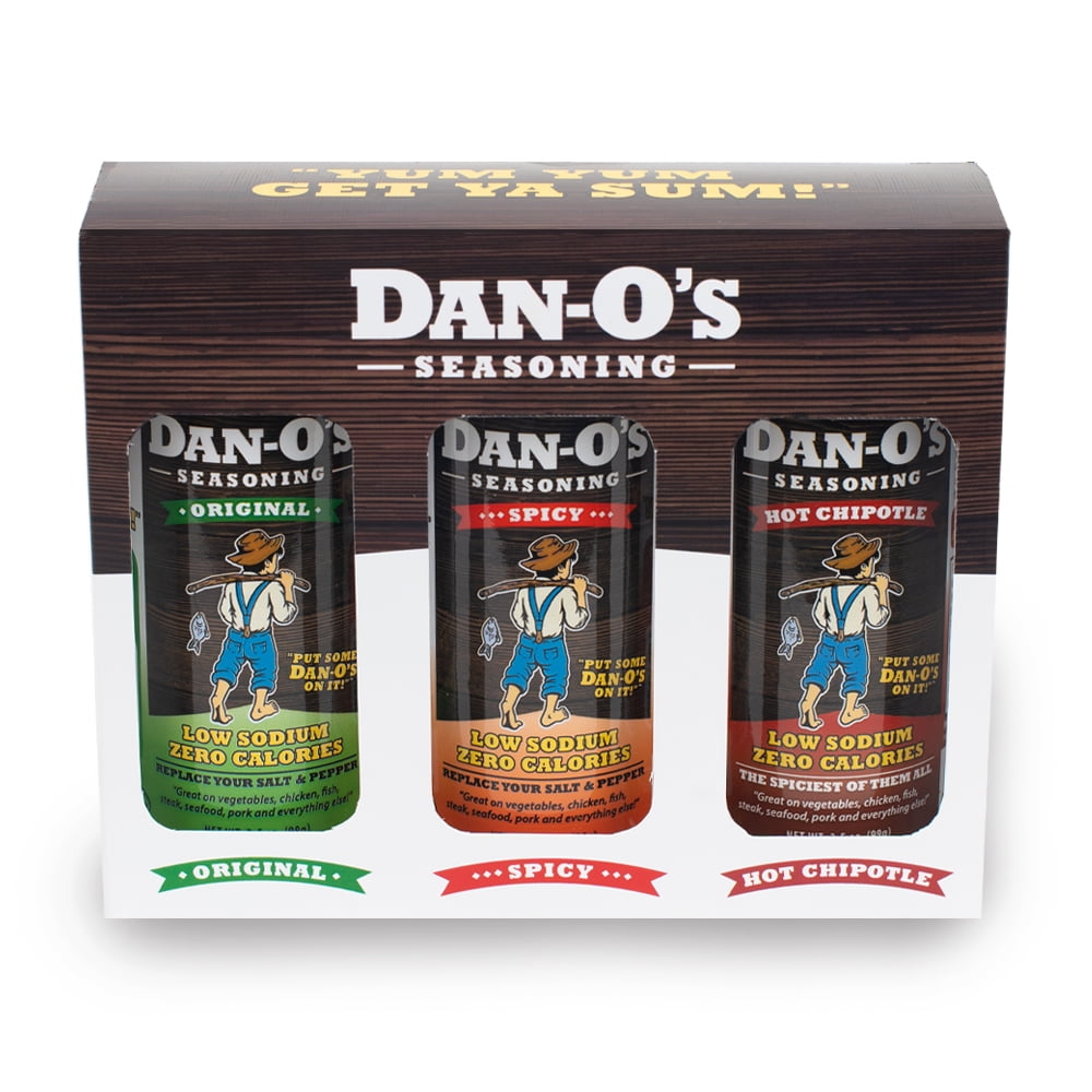 DanO's Seasoning Mixed Variety Pack, 3 Count 3.5oz