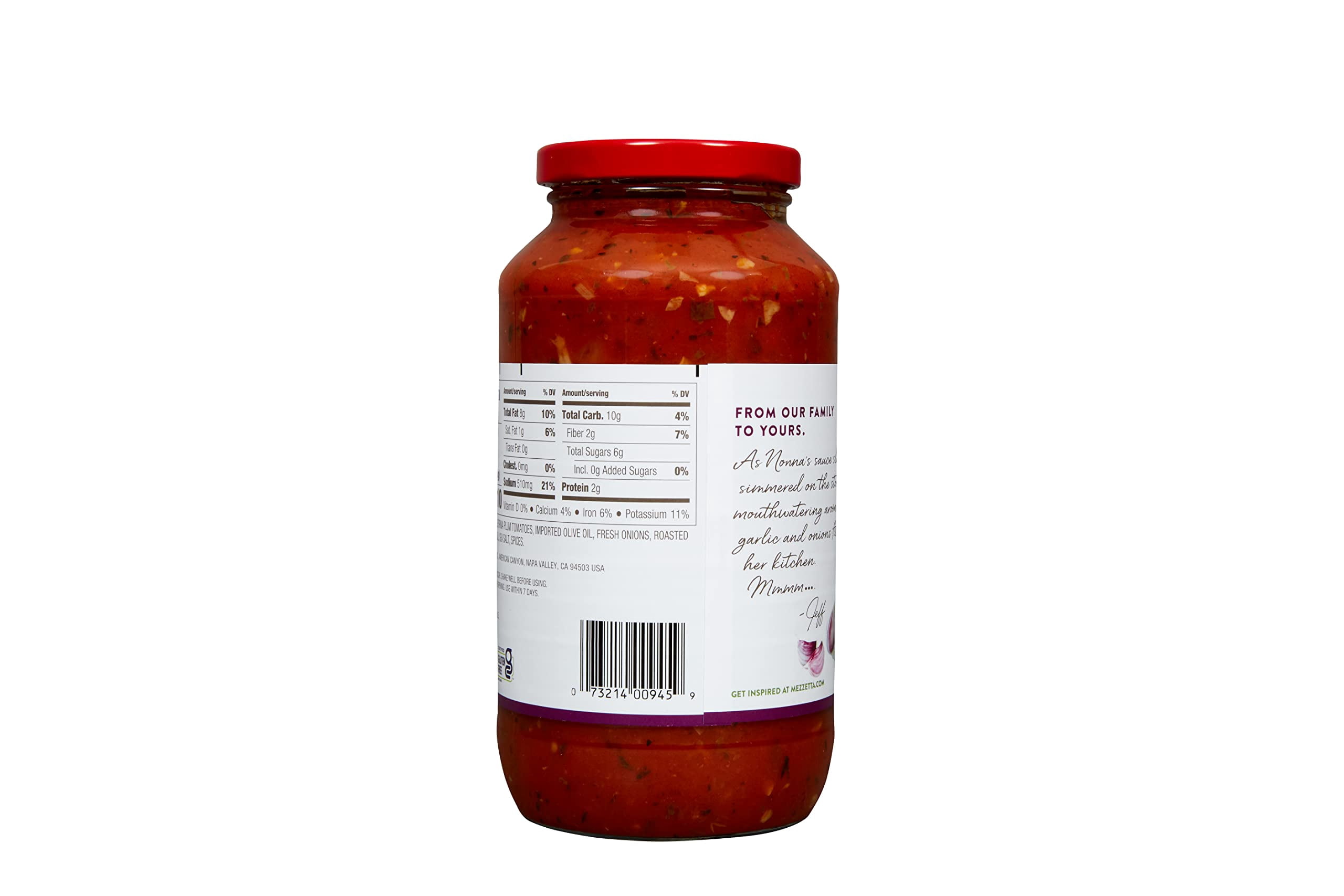 Mezzetta Roasted Garlic and Caramelized Onions, 25 Ounce (Pack of 6)