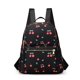thumbnail image 1 of Mochila Floral con nombre personalizado para mujer, Mochila pequeña de nailon para exteriores, mochila escolar ligera personalizada para niñas, nueva Fivean unisex, 1 of 2