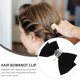 thumbnail image 3 of unbranded Barrette Para Con Gran Negro Estilo Retro Ideal Para Compromisos Y Fiestas, 3 of 6