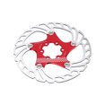thumbnail image 4 of Freno de disco de bicicleta, diseño de hebilla flotante roja, suministros de bicicleta estables y confiables para entusiastas del ciclismo, 160MM, 4 of 10
