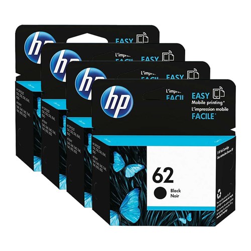 hp 62 black ink cartridge c2p04an