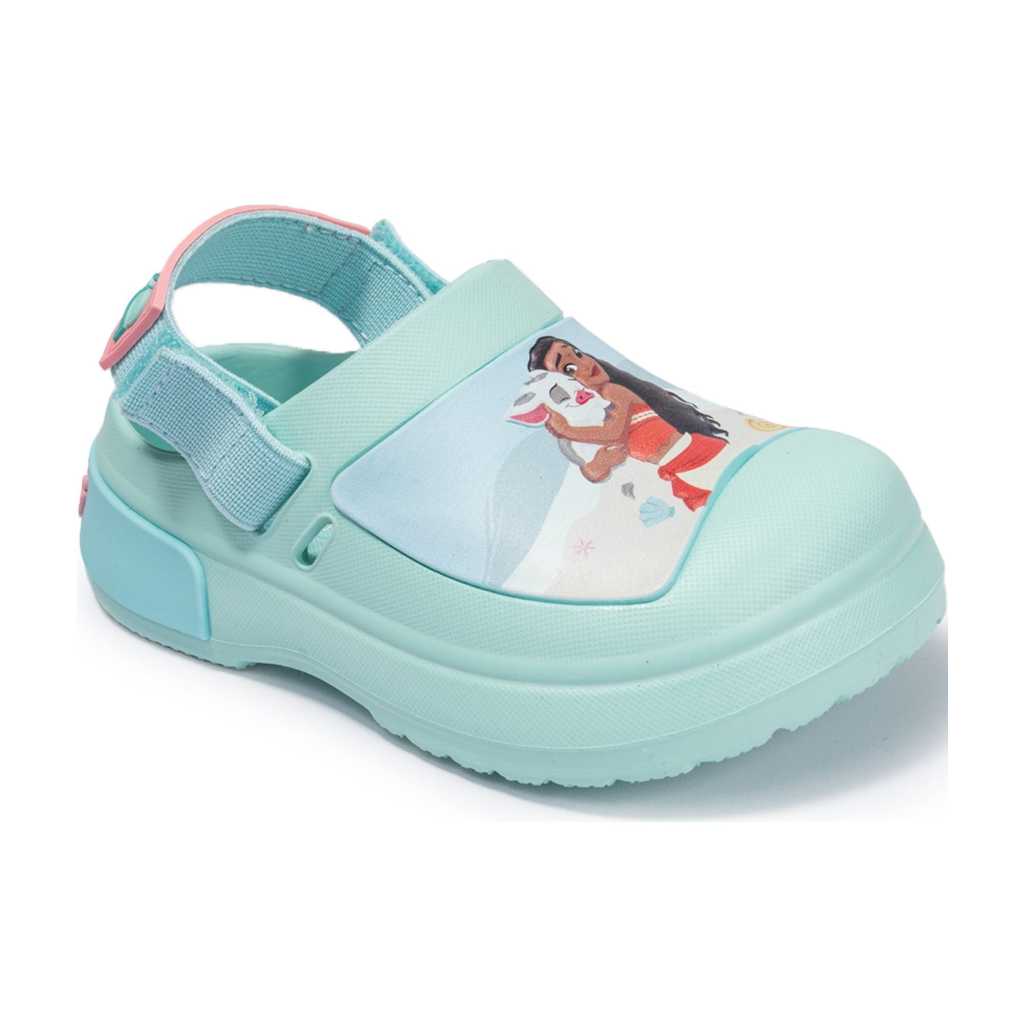 Moana Toddler and Little Kid Adjustable Strap Clogs