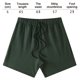thumbnail image 2 of Pantalones cortos de gimnasio atléticos para hombre, cintura elástica de 5,5 pulgadas, pantalones cortos de entrenamiento para hombre con bolsillo de pijama informal, 2 of 6