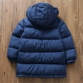 thumbnail image 4 of Otqutp Boys Girls Long Winter Down Coats Waterproof Hooded Quilted Puffer Jackets Lightweight Oversized Outerwear with Pocket, 4 of 9