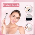 thumbnail image 5 of AiFlin Makeup Palette Spatula Foundation Brush 3‑Piece Tool Set, 5 of 8