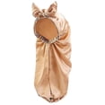 thumbnail image 1 of Long Satin Bonnet Sleep Cap Adjustable Satin Cap For Spa Refreshing Golden, 1 of 5