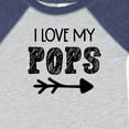 thumbnail image 4 of Inktastic I Love My Pops with Arrow Boys or Girls Baby Bodysuit, 4 of 5