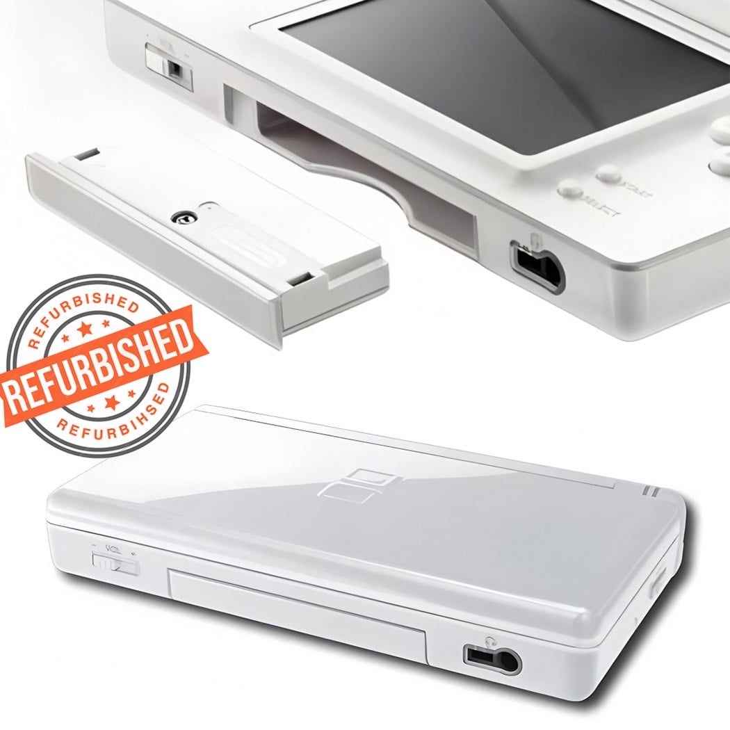 Nintendo DS Lite Game Console Games Handheld System Cleaned Tested Case White