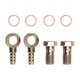 thumbnail image 5 of Kit de Lavadoras de Pernos de Banjo, Conexión Ajustada A Prueba de ÓXido M14x1.5 mm de Agua de Refrigerante Manguera de Manguera de Banjo Resistente para una una Manguera de, 5 of 7