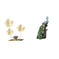 thumbnail image 1 of Elegante escultura de con forma de hoja, adorno para estantería, decoración moderna para el hogar, coleccionable para dormitorio, oficina, s, 1 of 8