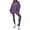 Purple, variant on ZZwxWA Womens Fall Lounge Sets Oversized Crewneck Pullover Sweatshirt Matching Tight Pants 2 Piece Tracksuit Outfits