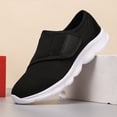 thumbnail image 5 of RotHome Women’s Breathable Summer Sneakers Black Orthopedic Walking Shoes Wide Width Diabetic Velcro Sneakers for Swollen Feet Plantar Fasciitis Maternity, 5 of 8
