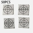 thumbnail image 5 of 50pcs Total Station Reflector Silver Reflective Target Total Station Measurement For Total Station Surveying Reflective Sticker, 5 of 5