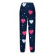 thumbnail image 3 of Pantalones largos para niños y niñas con estampado de cintura elástica y cordón con bolsillo, pantalones largos de cintura alta, pantalones de algodón para niña, 3 of 4