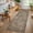 2*6ft-Camel, variant on 10x13 Washable Vintage Area Rug - Farmhouse Style, Non-Slip & Non-Shedding Soft Carpet for Dining Room, Kids Playroom & Indoor, Beige
