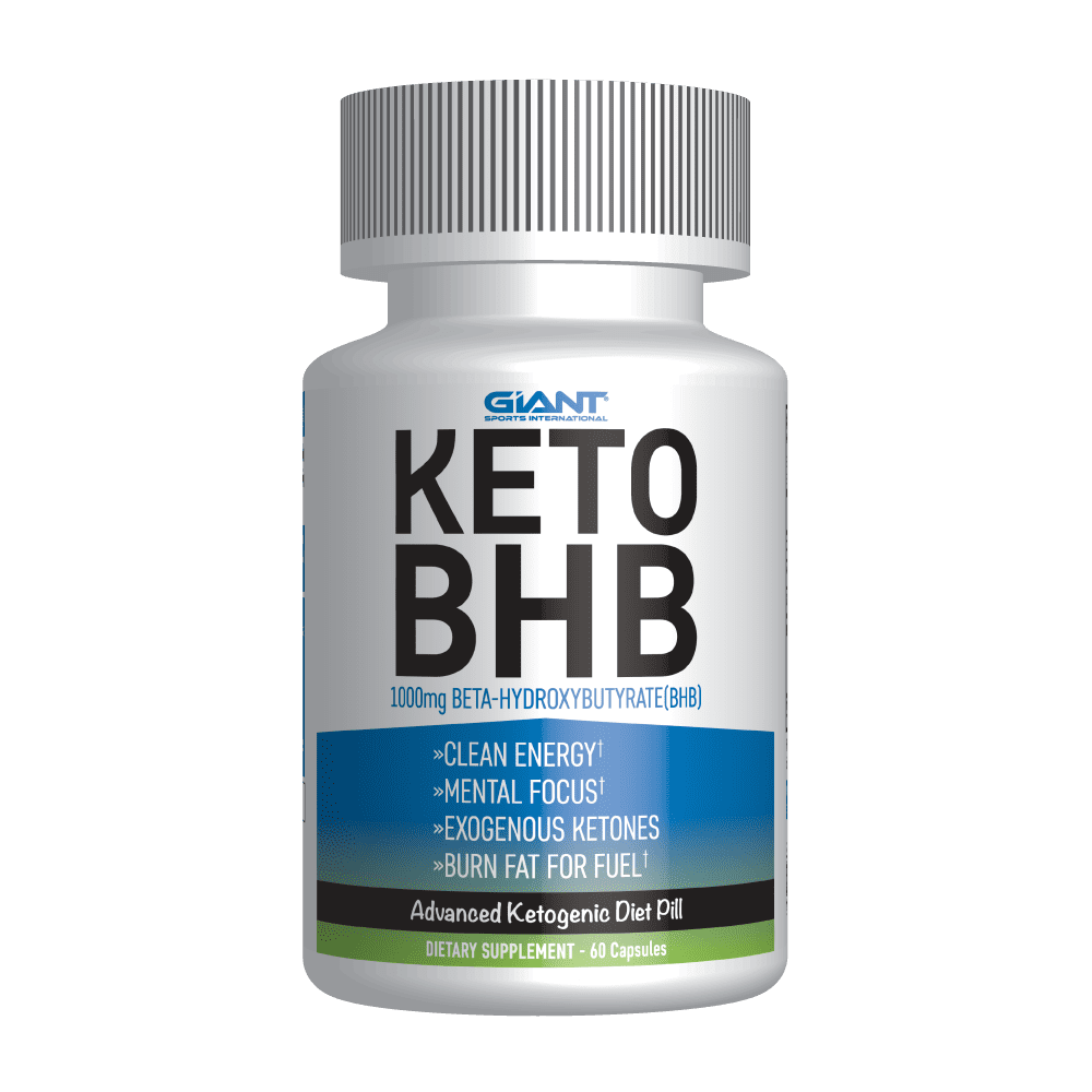 Giant Keto BHB Pills Exogenous Ketone Capsules with 1000mg of Beta