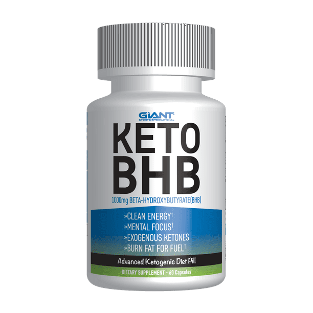 Giant Keto Bhb Pills Exogenous Ketone Capsules With 1000mg Of Beta Hydroxybutyrate To Support 