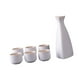 thumbnail image 2 of Juego de tazas de cerámica para sake, artículos para beber, estilos tradicionales japoneses, adornos para soju coreano Bote de sake triangular, 2 of 9