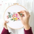 MIUBAGIAL Embroidery Starters Kit for Beginners with Embroidery Cloth