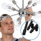 thumbnail image 4 of Varilla de Extensión de Lámpara de Doble Extremo M10x140mm - Kit de 6 Pcs de Varillas de Tubo Recto con Tuercas de Conector, para Candelabros, Accesorios de Luz Colgante, Iluminación de Isla, Negro, 4 of 6