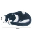 thumbnail image 3 of Cute Sleeping Cat Shaped Bedroom Area Rug, 15.7"x30" Non-Slip Floor Mat, Funny Area Rug Mats Tabby Cat Art Floor Carpet for Home Kitchen Bathroom, Leodye Back to School Season Clearance Special Offers, 3 of 8