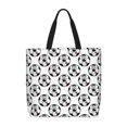 thumbnail image 1 of Easygdp Happy Football Bolsa Tote para Mujer, Bolso de Hombro para Trabajo, Playa, Viajes, Compras y Supermercado, 1 of 7