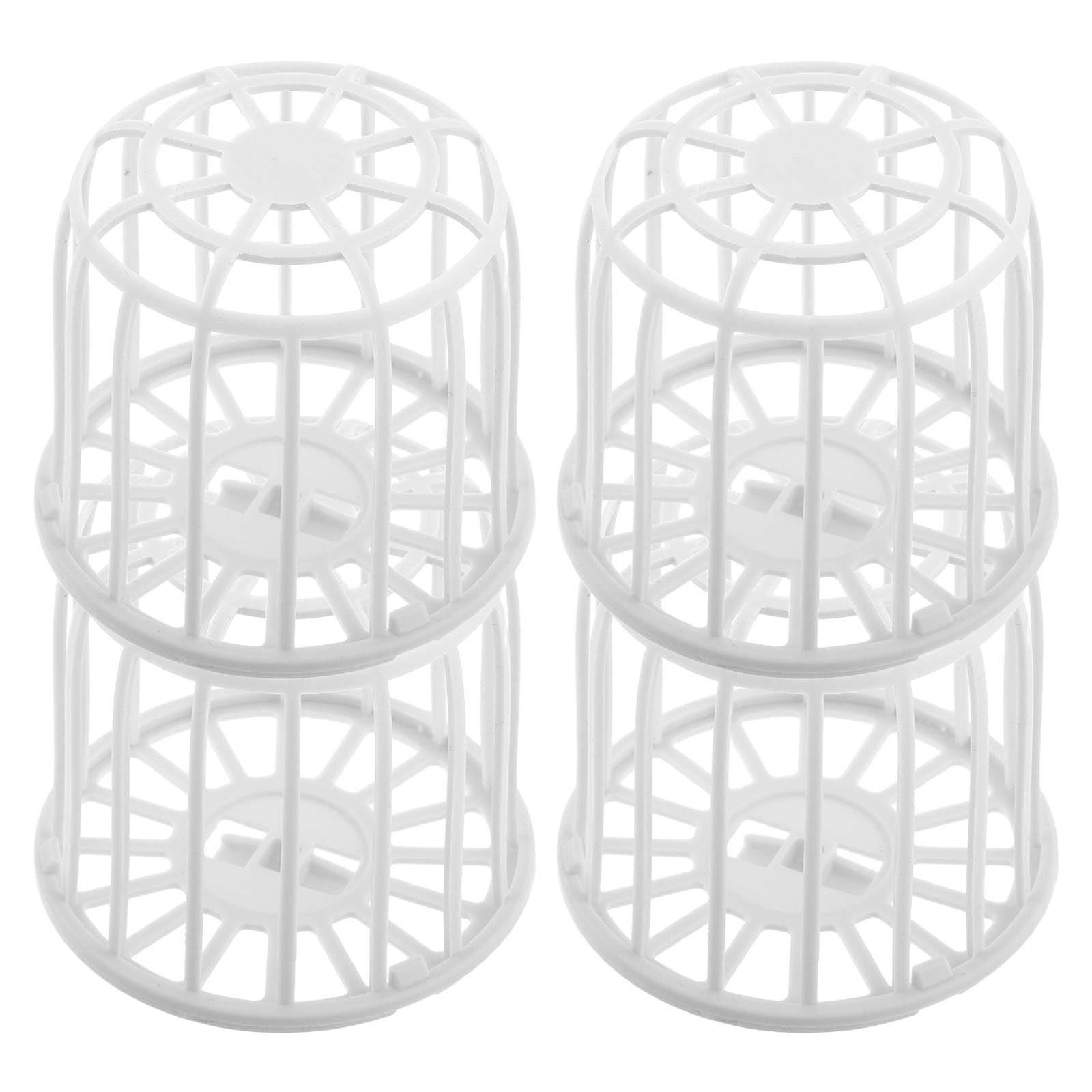 FOLOYORI 4Pcs Durable Plastic Bird Nest for Cage Suitable for Finch Canary Parrot Supplies