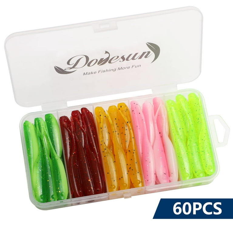 Buy Dovesun Crappie Lures Kit, Soft Plastic Fishing Lures Crappie