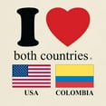 thumbnail image 3 of CafePress - USA COLOMBIA Light T Shirt - Men's Classic Graphic T-Shirt, 3 of 4