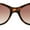 Tortoise, variant on Foster Grant Black Cat-Eye Women's Polarized Sunglasses