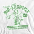 thumbnail image 2 of Beetlejuice Beetlejuice Bio Exorcist Adult Pull-Over Hoodie, White, Small, 2 of 4