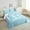 Blue, variant on Erosebridal Monogrammed I Bedding Twin Comforter Set, Initial Letter Down Comforter, Blue Bow Reversible Comforters & Duvets, Super Cozy Bedroom Decor, 2 Pieces
