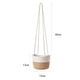 thumbnail image 5 of Xihbxyly Ofertas Del Prime Day Liquidación Solo Por Hoy Cesta Colgante para Plantas de Macramé, para Interior y Exterior, con Cuerda de Algodón, 5 of 5